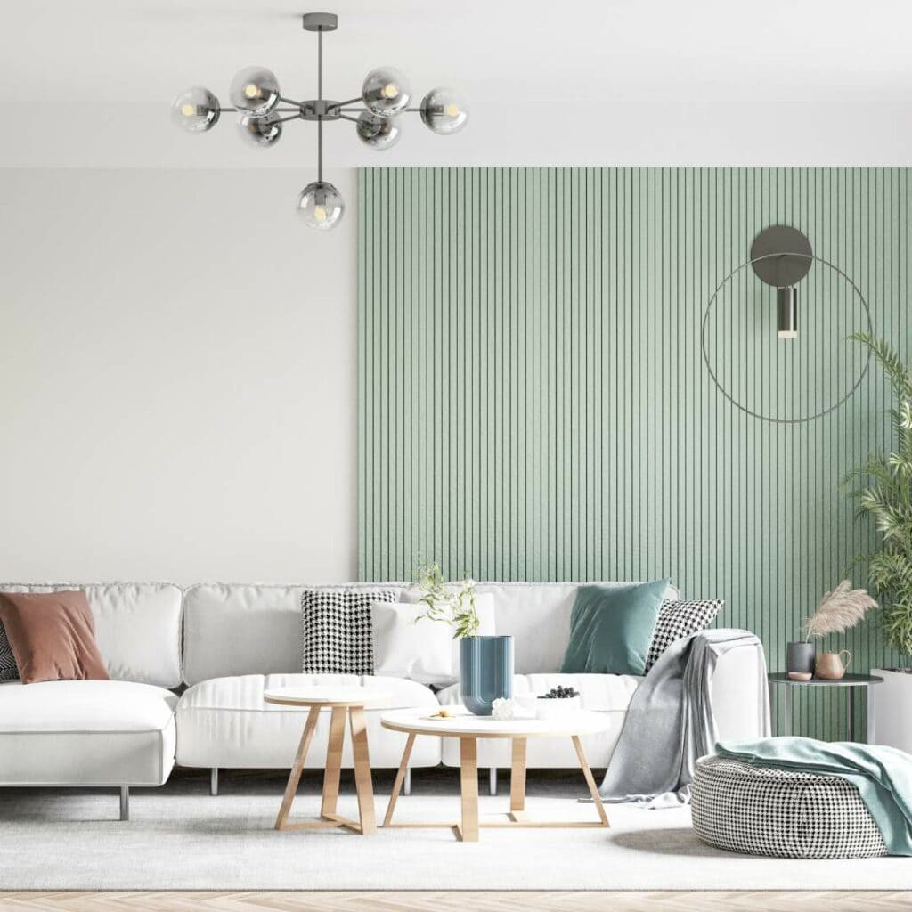 green wallpaper installation Dubai