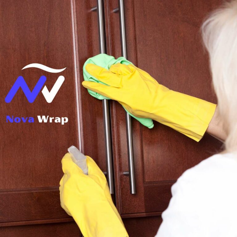 How To Clean Vinyl Wrapped Cupboard Doors