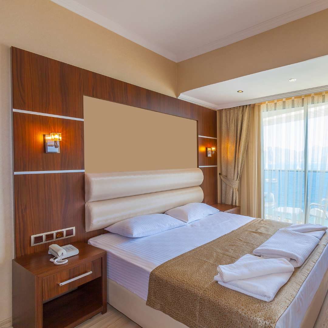 Hotel bedroom vinyl wrapping service Dubai