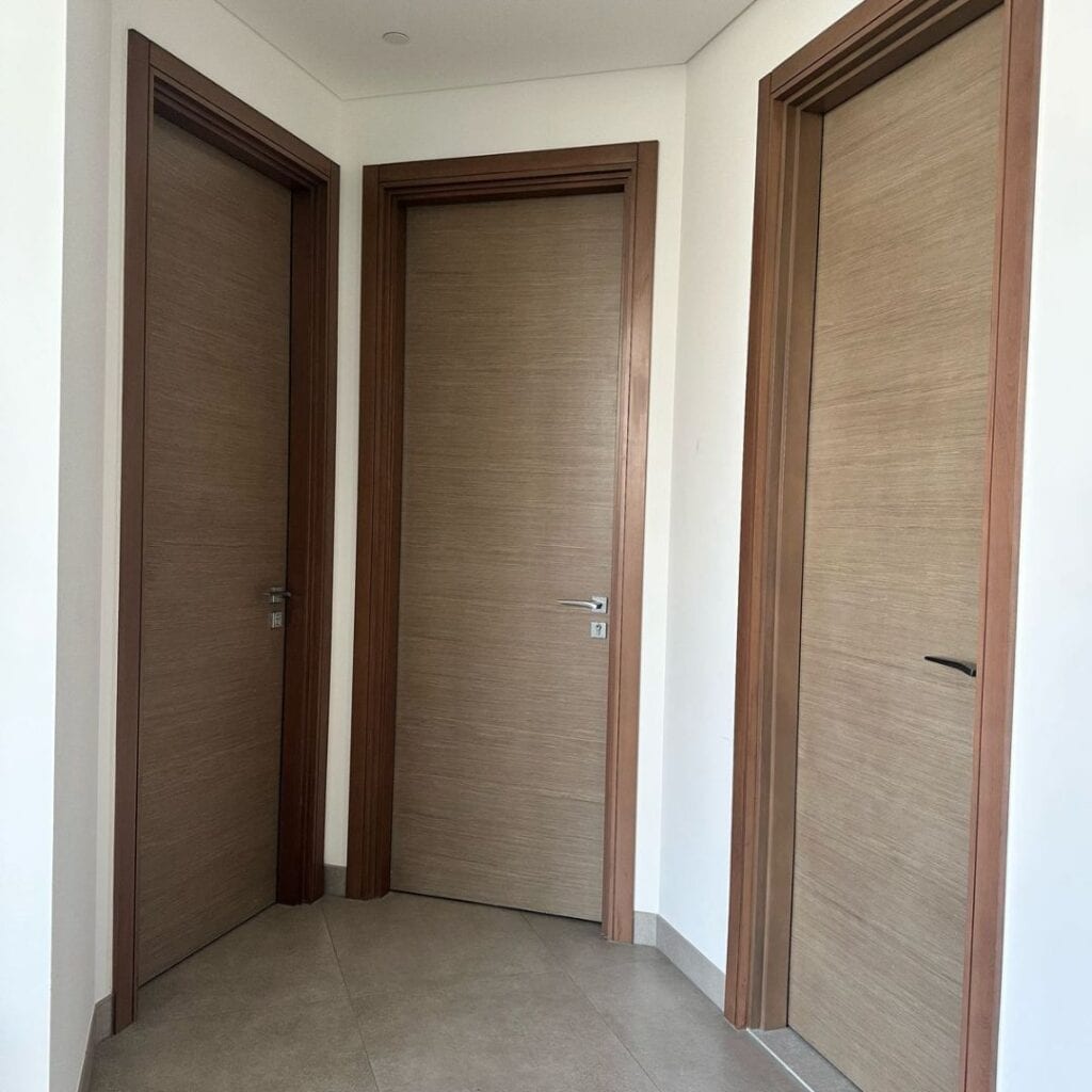 wooden door wrap