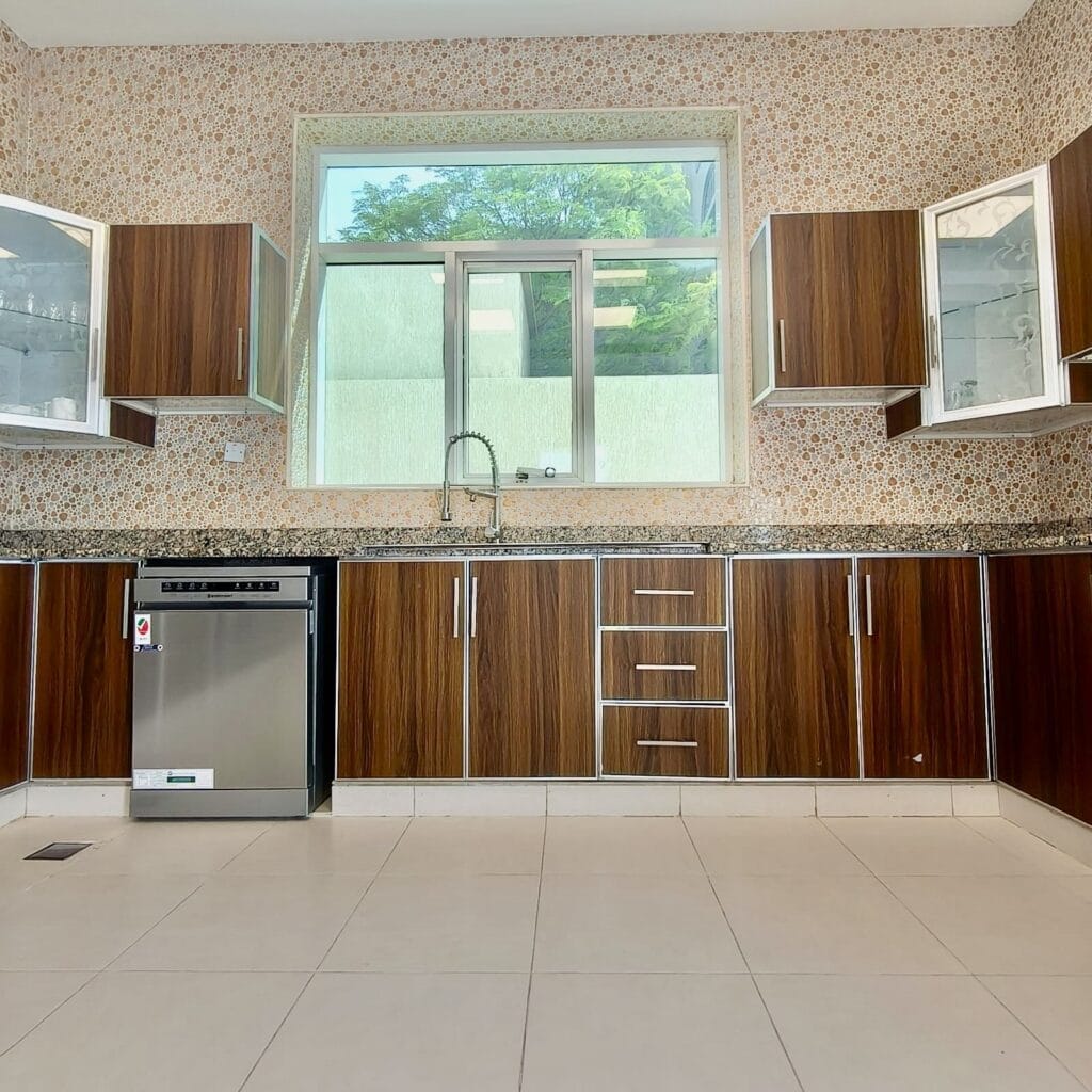 beige modern kitchen cabinet wrap dubai