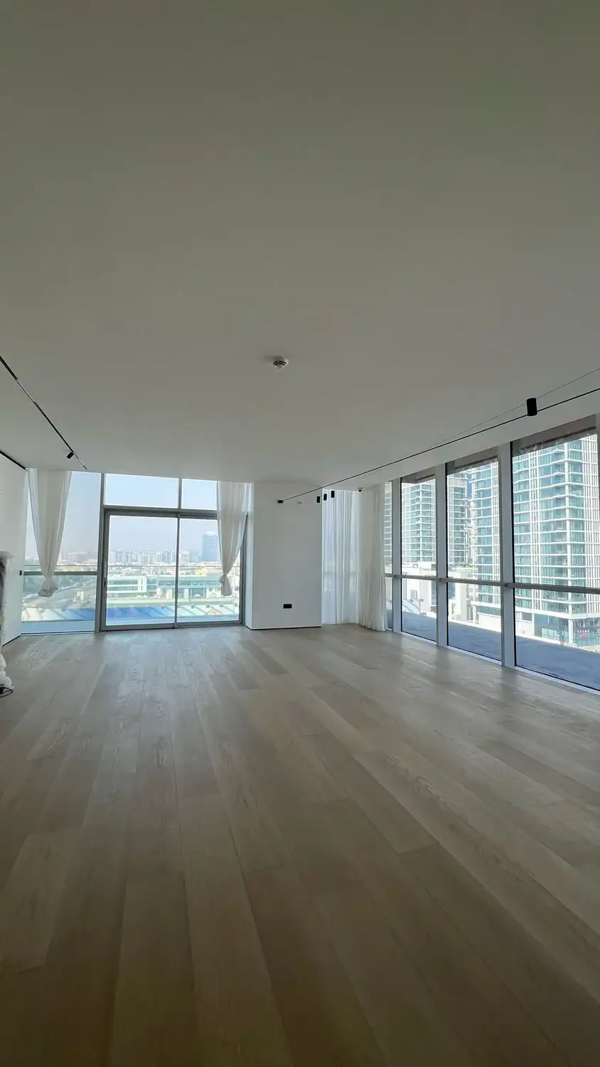 Window frame wrapping in City Walk Residences